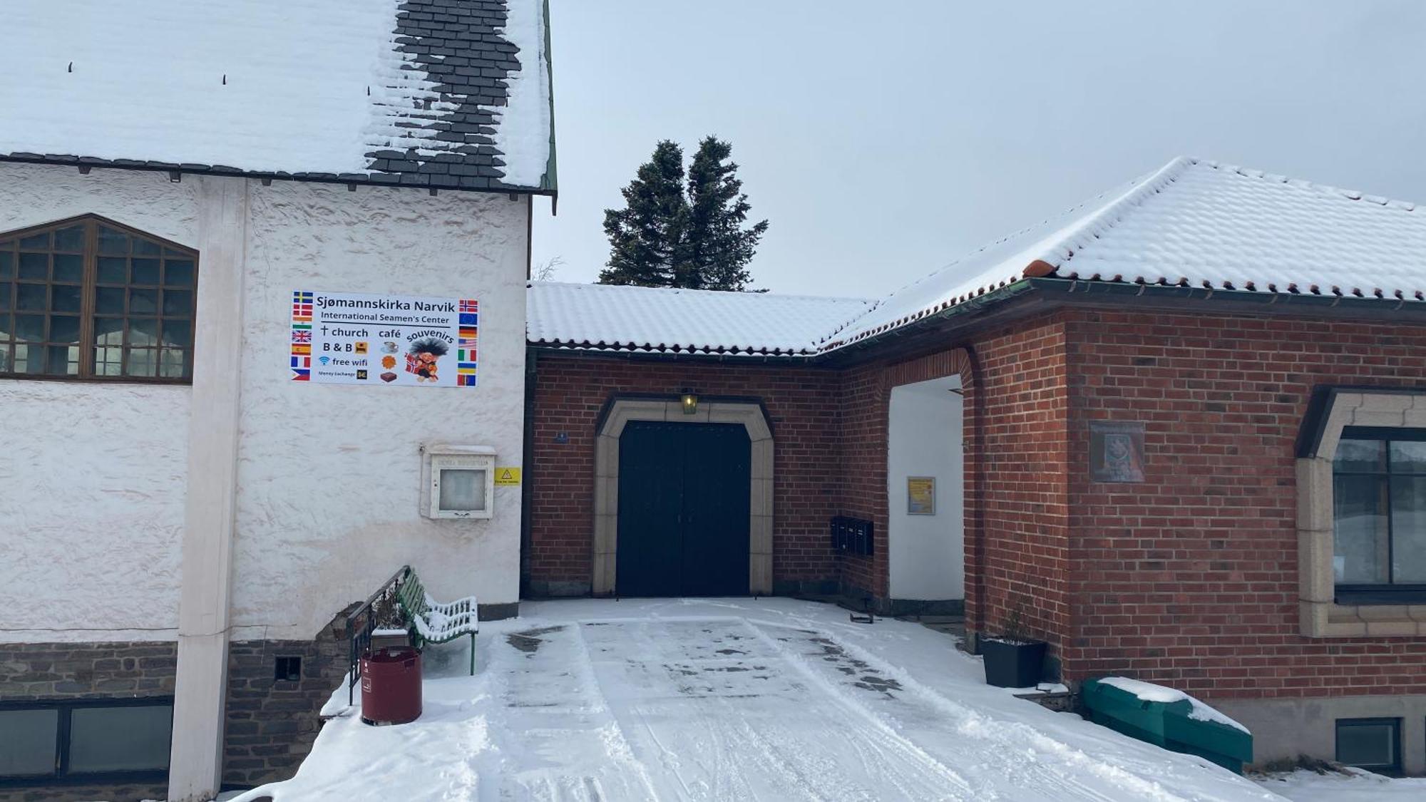Sjomannskirken Narvik Esterno foto